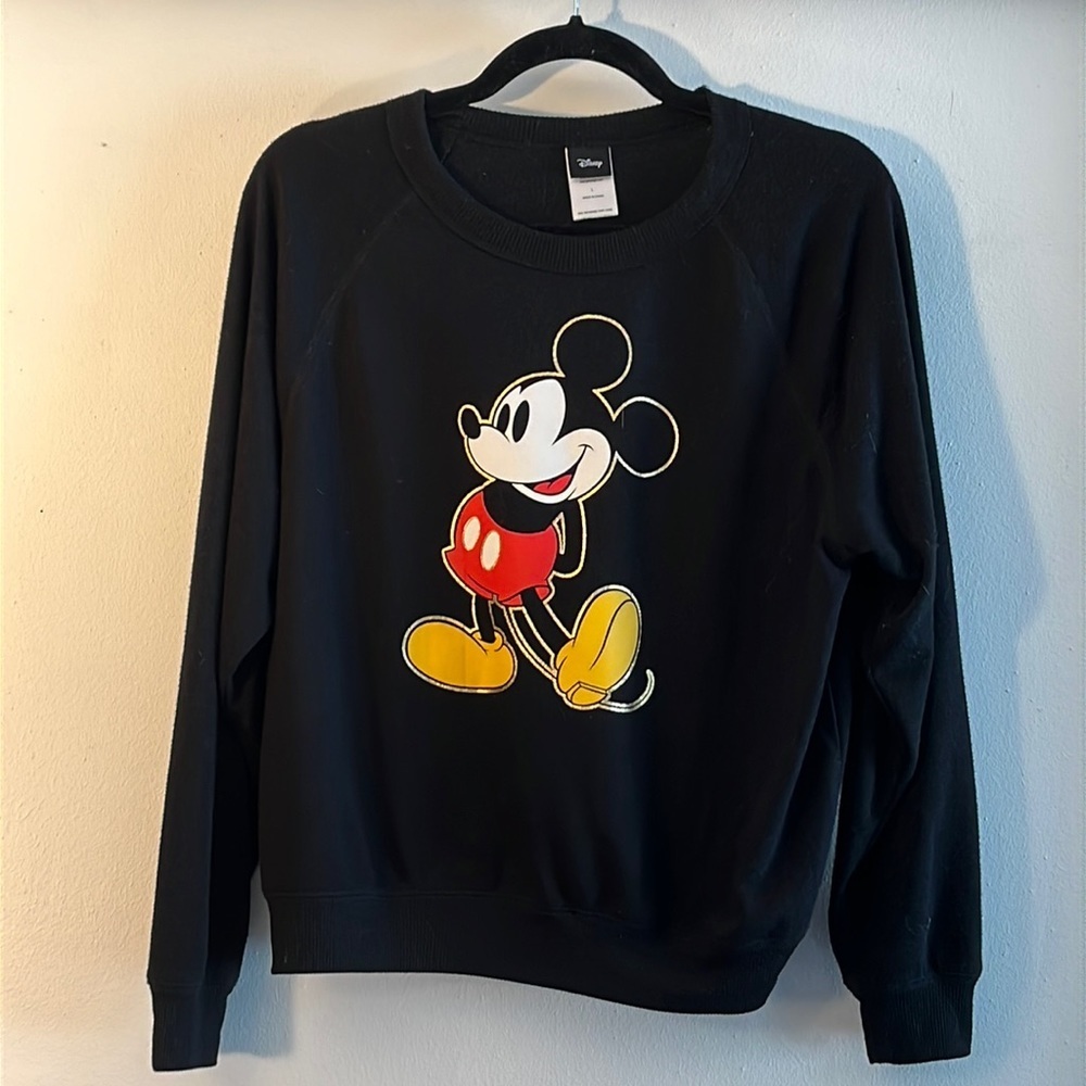 Disney by Jenny Leigh Mickey Mouse women’s sweater / sweatshirt size L